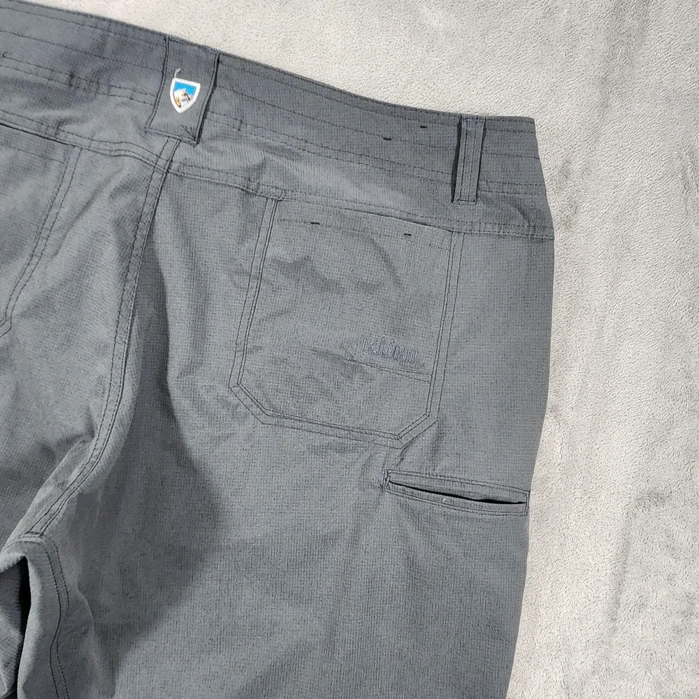 Kuhl‎ Silencr Pants Mens 40x30 Gray Ripstop Hiking Outdoor Stretch Nylon - Picture 8 of 16